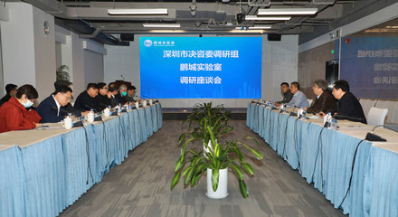 深圳市決策咨詢委員會常務(wù)副主任高振懷率隊調(diào)研鵬城實驗室，聚焦信息技術(shù)服務(wù)與創(chuàng)新驅(qū)動